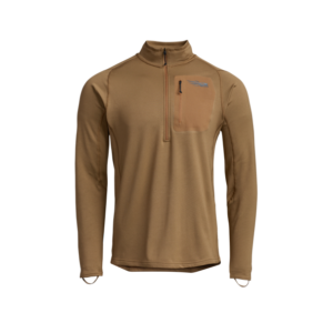 Millbrook_LEAF_Program_SITKA_SOF_10068_CY_Mens_Core_Midweight_Zip_T_Coyote
