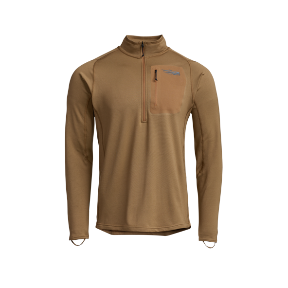 Millbrook_LEAF_Program_SITKA_SOF_10068_CY_Mens_Core_Midweight_Zip_T_Coyote