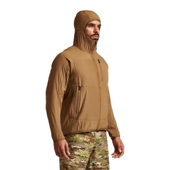 Millbrook_LEAF_Program_SITKA_SOF_30076_CY_Mens_MLX_Hoody_MDWi_Coyote_Side