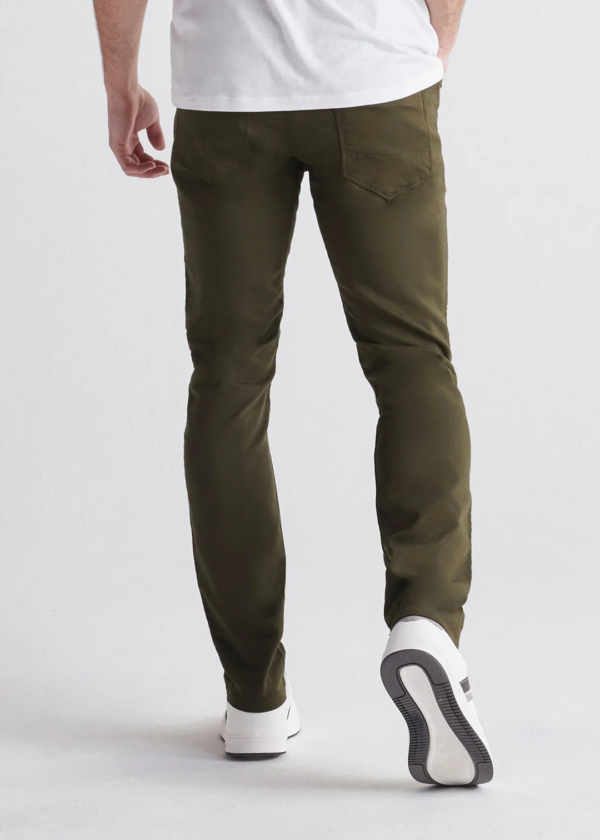 DUER No Sweat Pant Slim MFNS1001 Army Green Back Millbrook Tactical LEAF Program