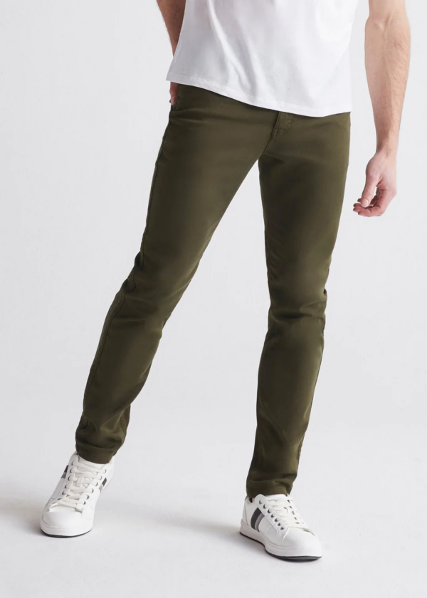 DUER No Sweat Pant Slim MFNS1001 Army Green Millbrook Tactical LEAF Program