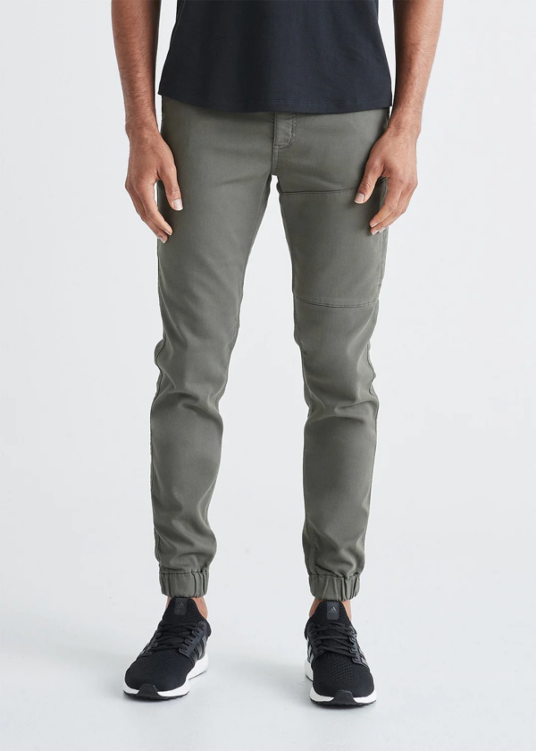 DUER No Sweat Jogger MJNS1100 Thyme Front Millbrook Tactical LEAF Program