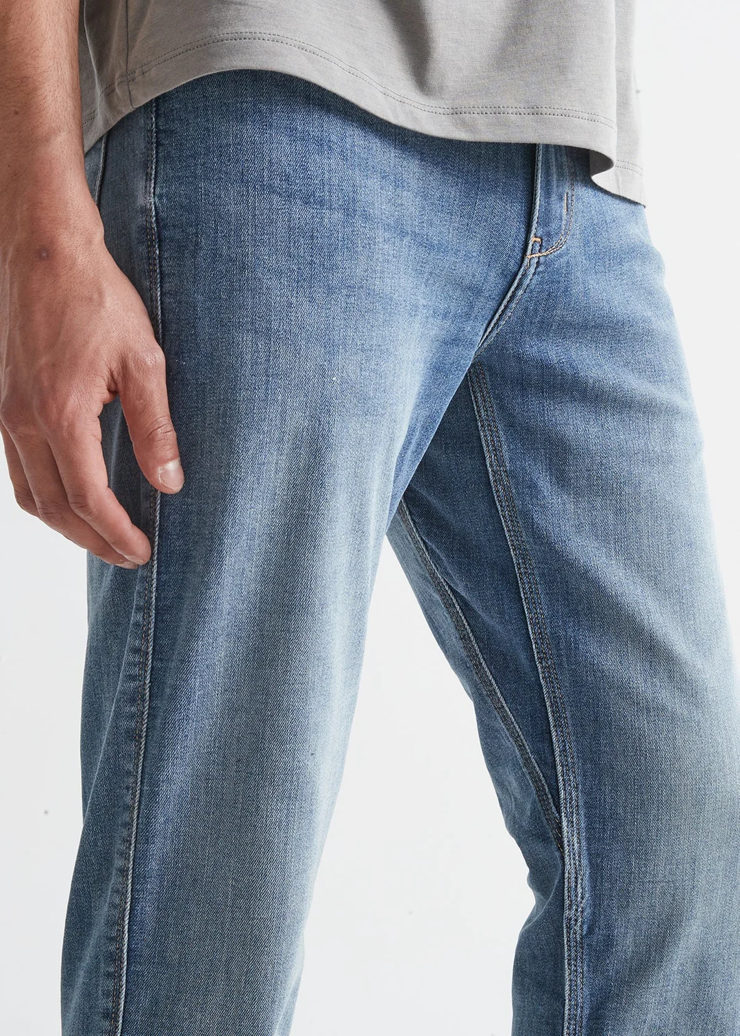 【INCHANT ME】[Setup Available/Unisex] Colin 2Tuck Denim PT INCHANT ME】[Setup Available/Unisex] Colin 2Tuck Denim PT