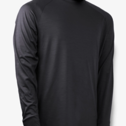 Bonnetier Merino Wool Long Sleeve Shirt H22 Black Millbrook Tactical LEAF Program