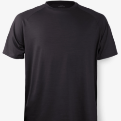 Bonnetier Merino Wool TShirt H22 Black Millbrook Tactical LEAF Program