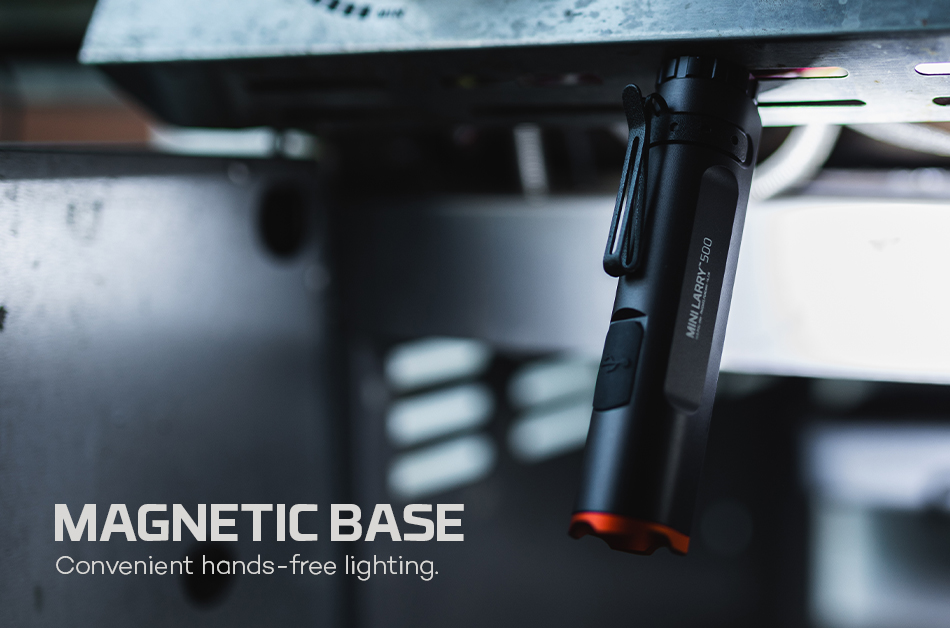 NEBO Mini Larry Pocket Light NEB POC 1004 Magnetic Base Millbrook Tactical LEAF Program Canada