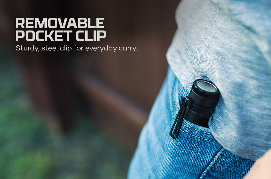 NEBO Mini Larry Pocket Light NEB POC 1004 Removable Clip Millbrook Tactical LEAF Program Canada