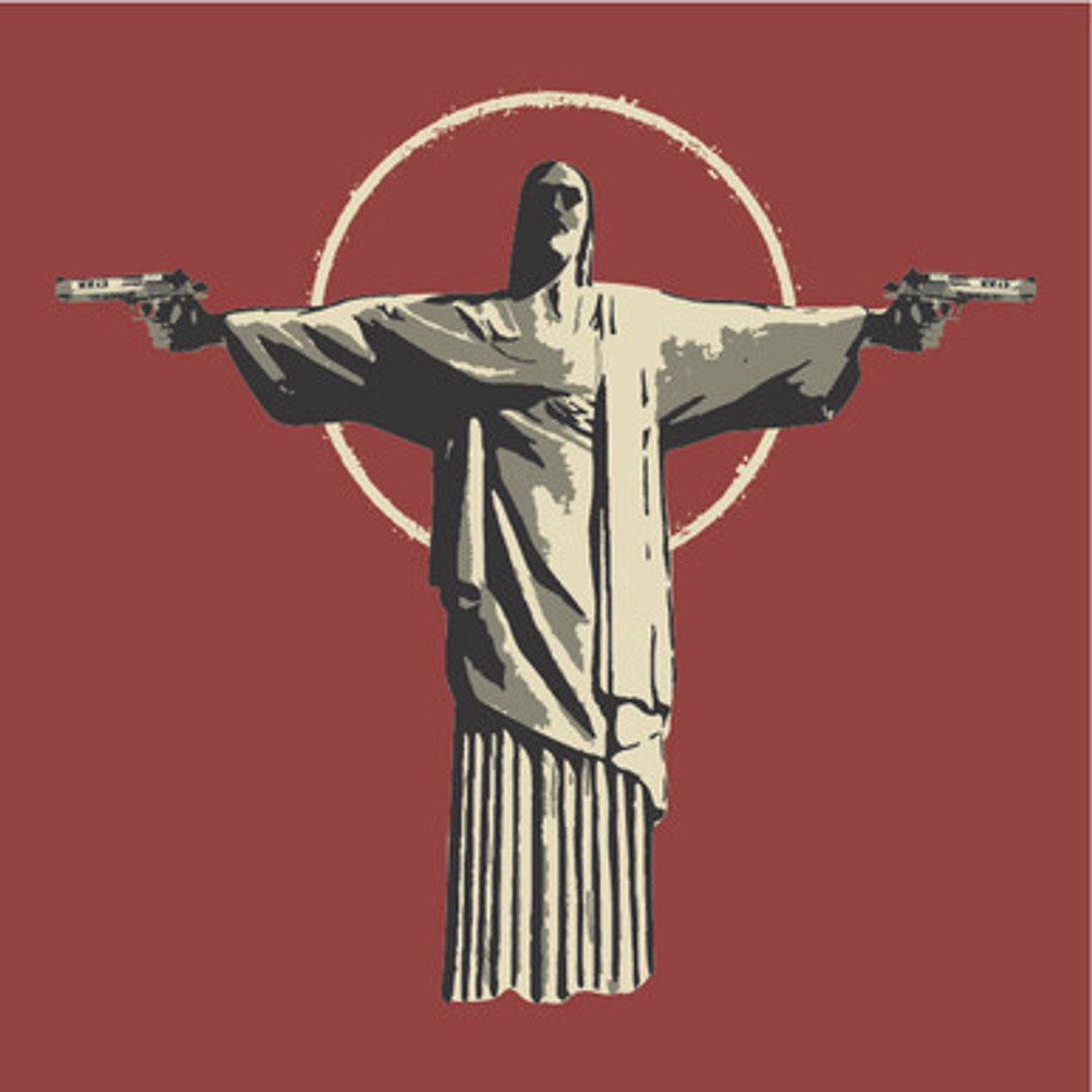 Black on Ammo When He Comes Back T Shirt Cardinal Back Artwork Millbrook LEAF Program Canada